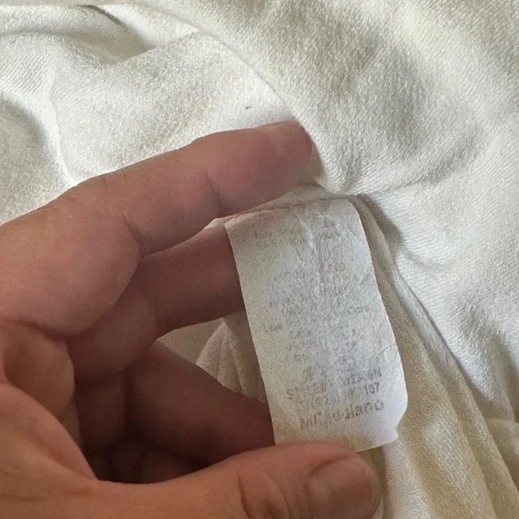 Naked Wardrobe long Mindi body con cream dress size M - Picture 4 of 4